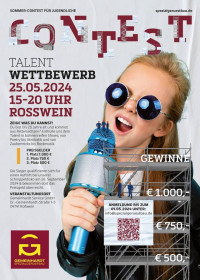 CONTEST - Talentwettbewerb für Jugendliche